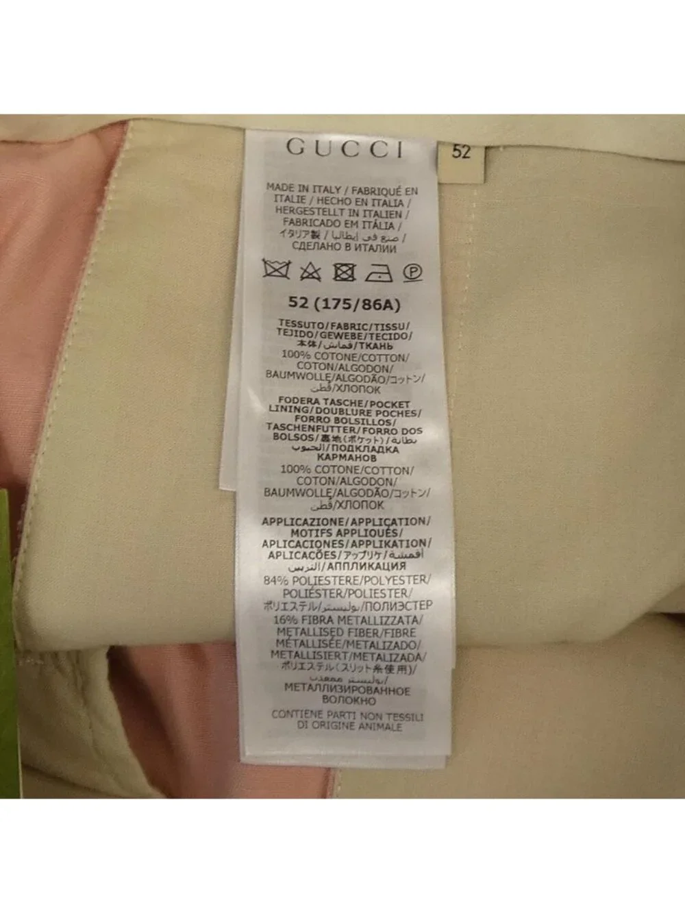 Gucci Zanwu Pants Pink